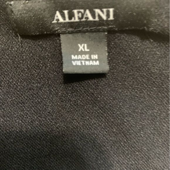 Alfani size XLarge short sleeve fancy shirt - Picture 4 of 6